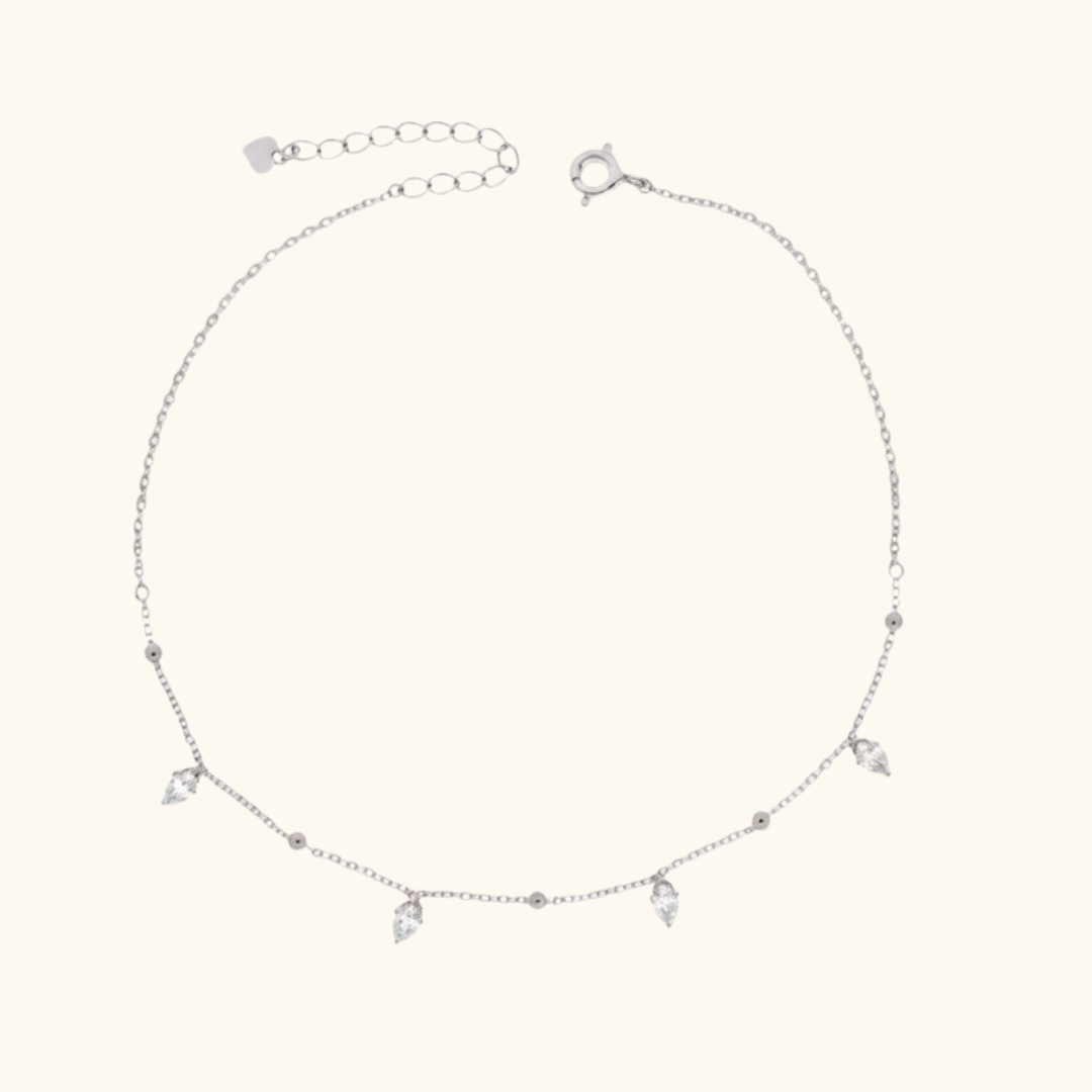 Minimal Zircon Bracelet