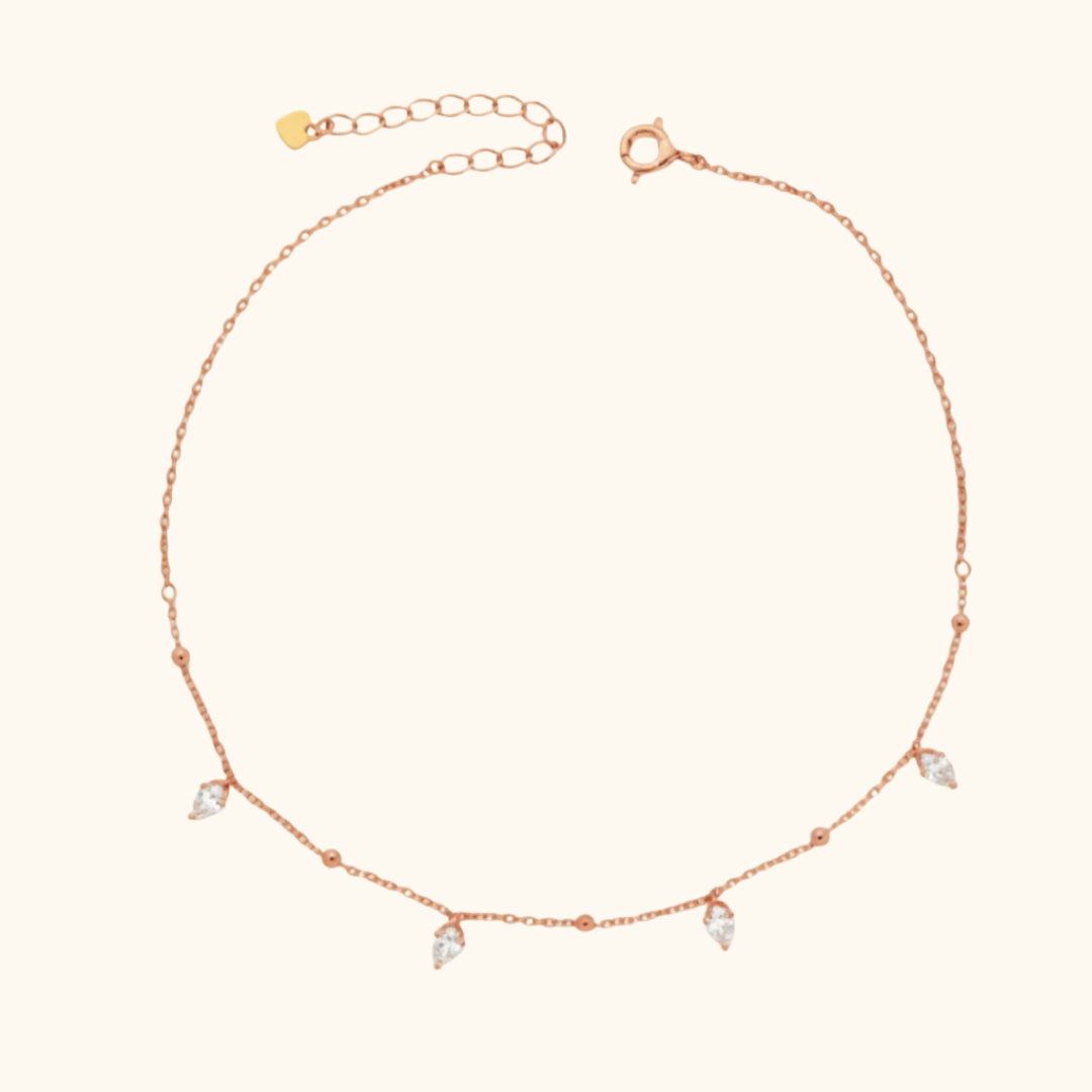 Minimal Zircon Bracelet
