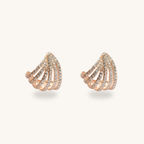 Stone Cuff Earrings