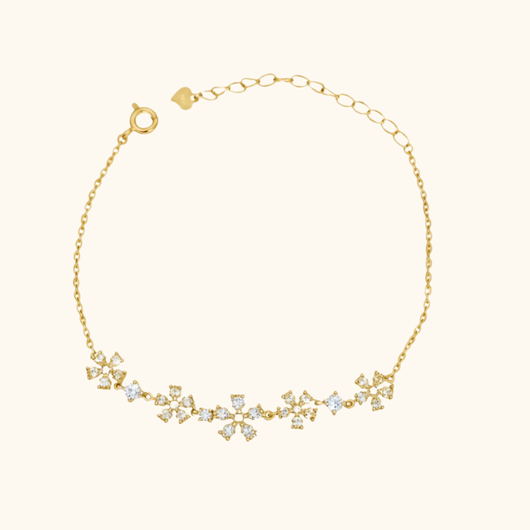 Pretty Snowflake Bracelet