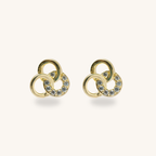 Interlock Sparkle Earrings