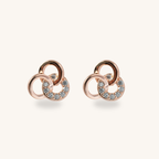 Interlock Sparkle Earrings