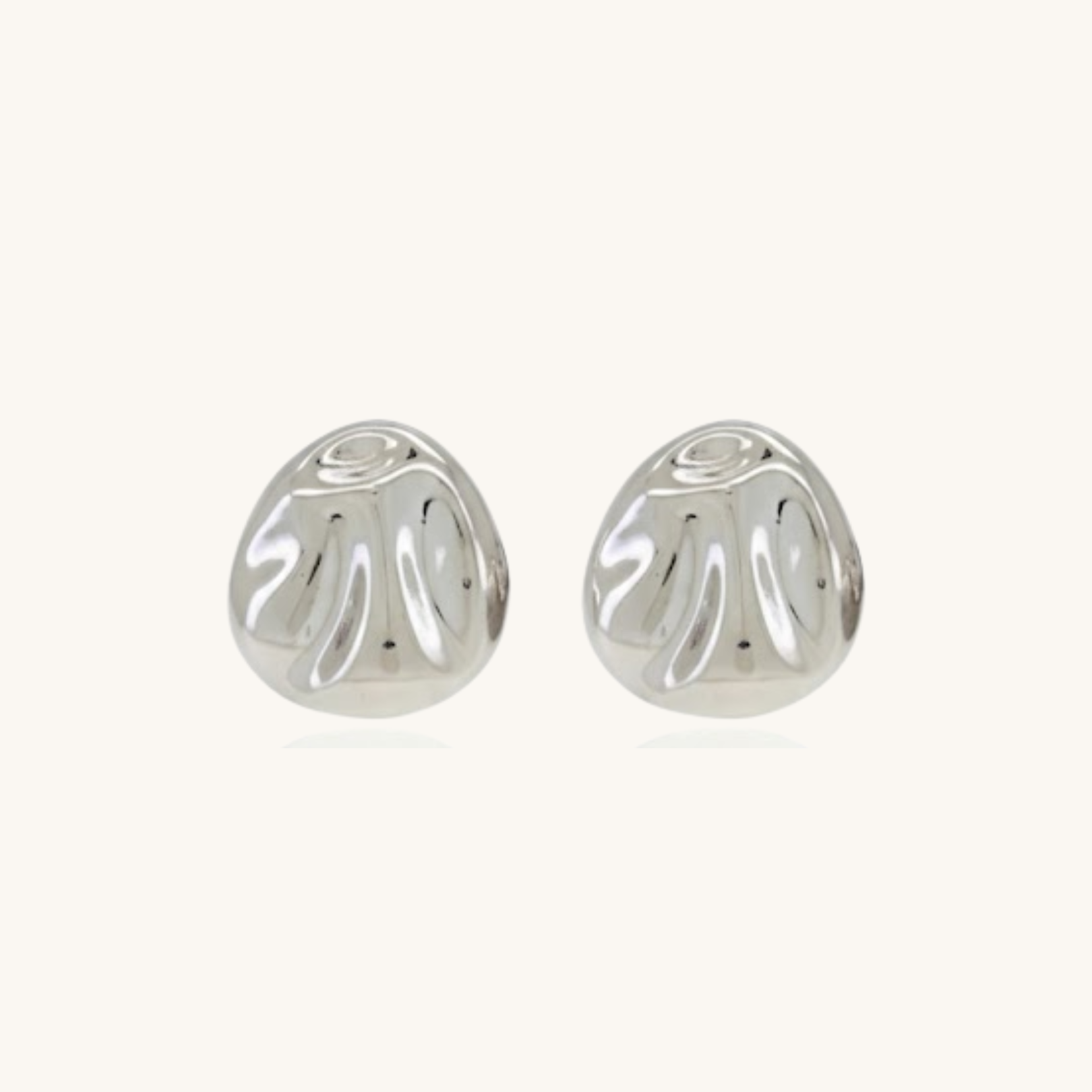 Textured Statement Studs