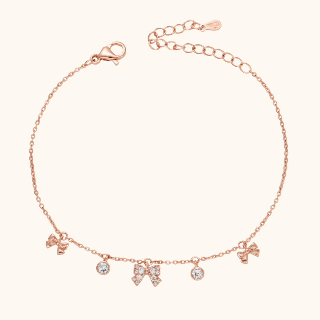 Bow Charm Bracelet