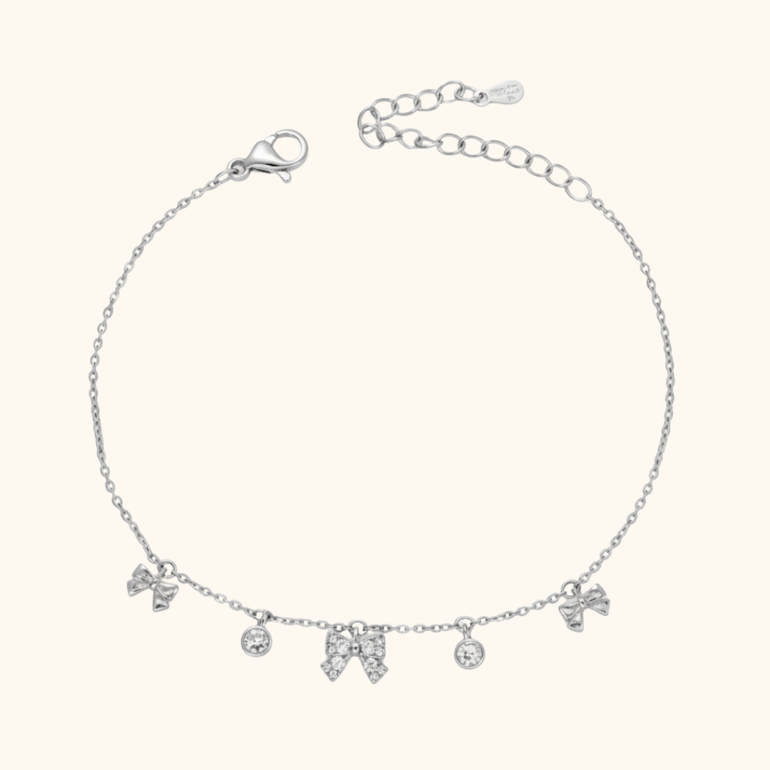 Bow Charm Bracelet