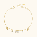 Bow Charm Bracelet