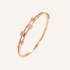 Zircon Cube Bangle