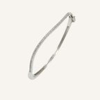 Sleek Curved Bangle
