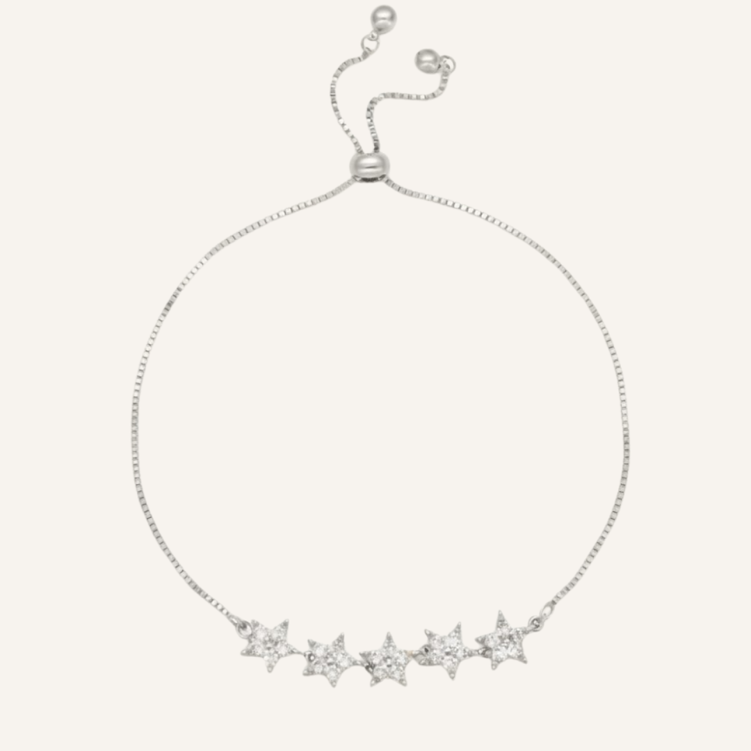 Adjustable Star Sparkle Bracelet