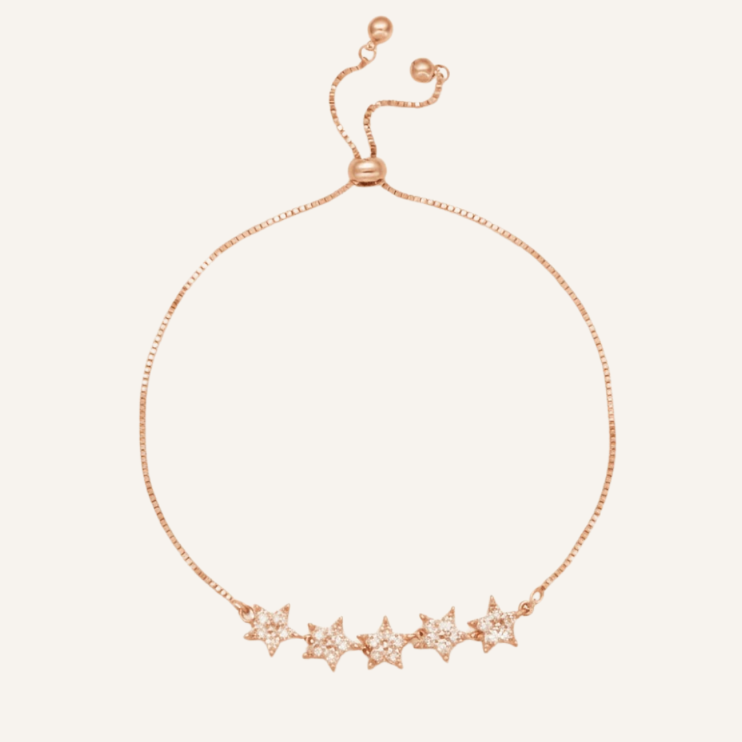 Adjustable Star Sparkle Bracelet