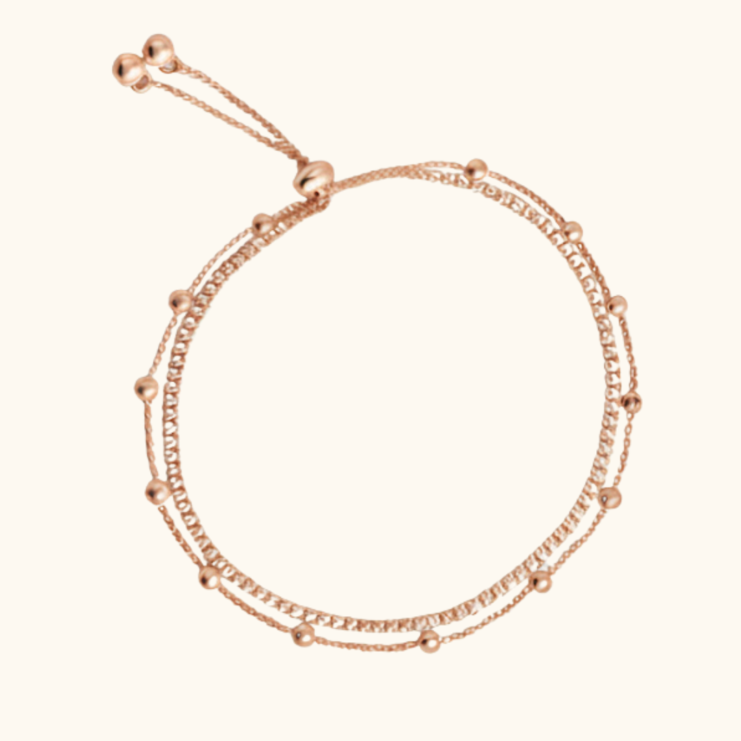 Classic Adjustable Double Bracelet