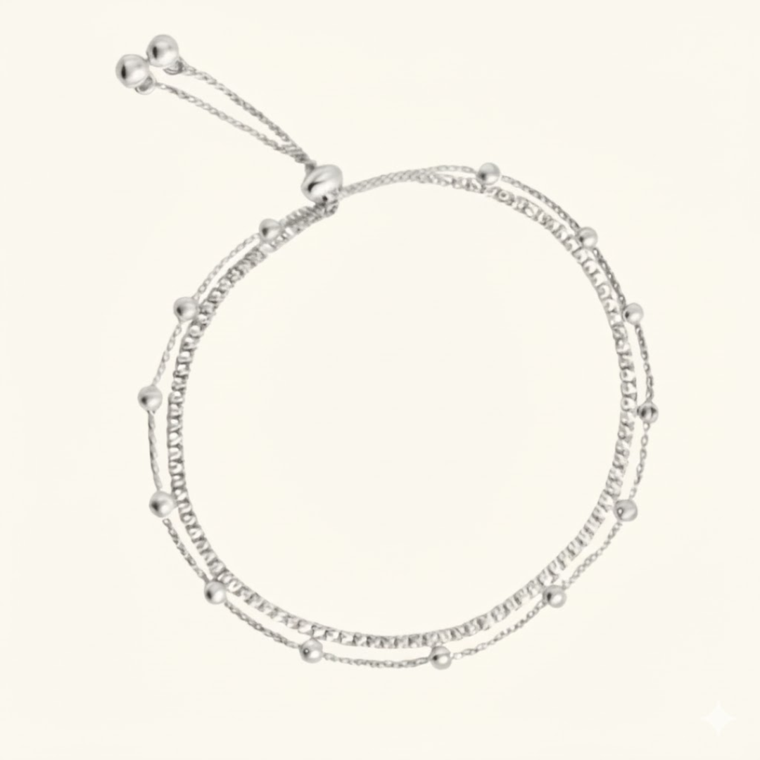 Classic Adjustable Double Bracelet
