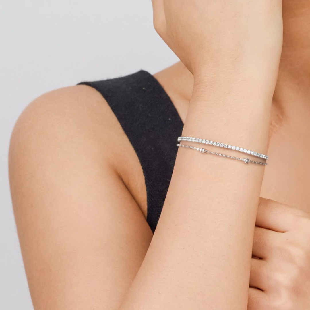 Classic Adjustable Double Bracelet