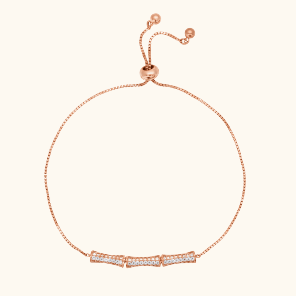 Adjustable Trio Bar Bracelet