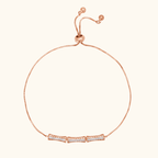 Adjustable Trio Bar Bracelet