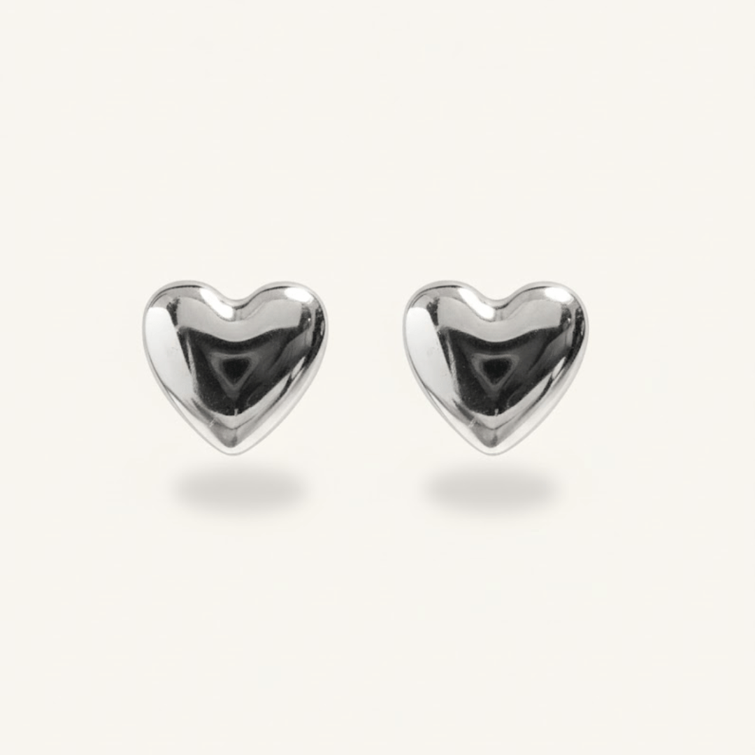 Bold Heart Earrings