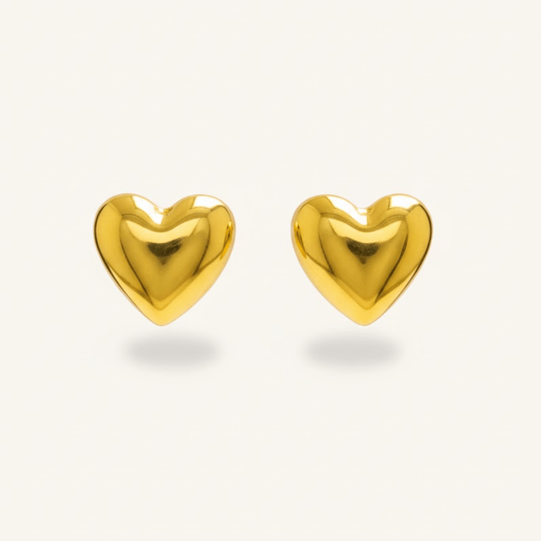 Bold Heart Earrings