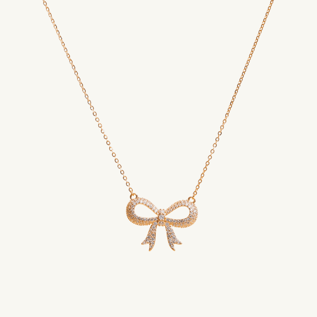 Bow Necklace