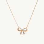 Bow Necklace