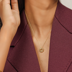 Chic Round Charm Necklace