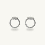 Circle Stone Stud
