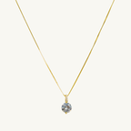 Classic Solitaire Necklace