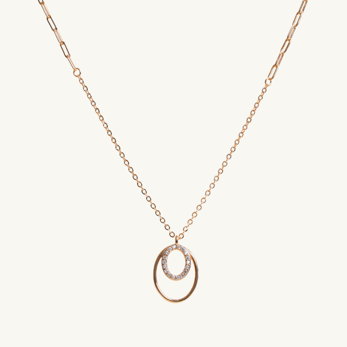 Classic Two Loop Necklace
