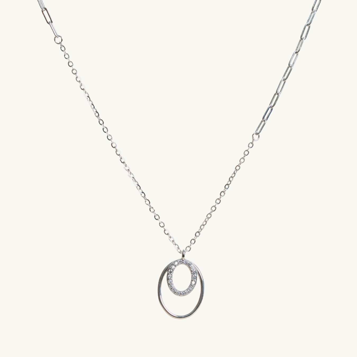 Classic Two Loop Necklace