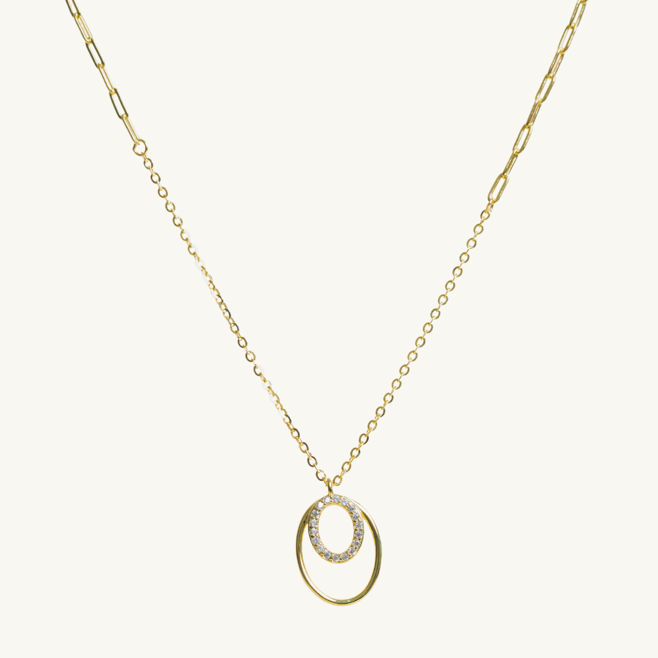 Classic Two Loop Necklace