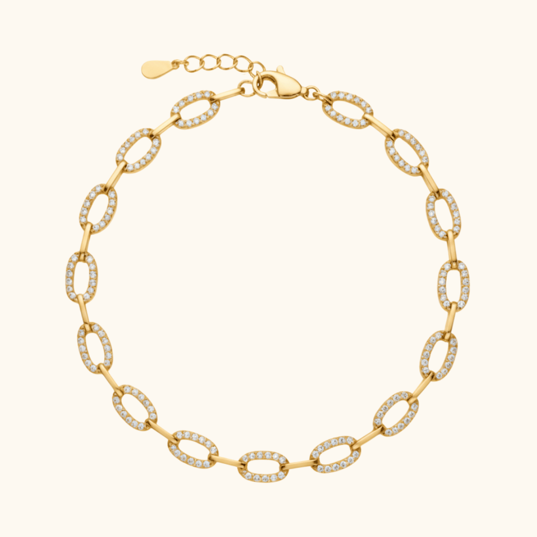 Connected link Bracelets