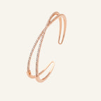 Crossover Cuff Bracelet