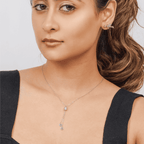 Cylindrical Drop Necklace