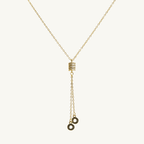 Cylindrical Drop Necklace