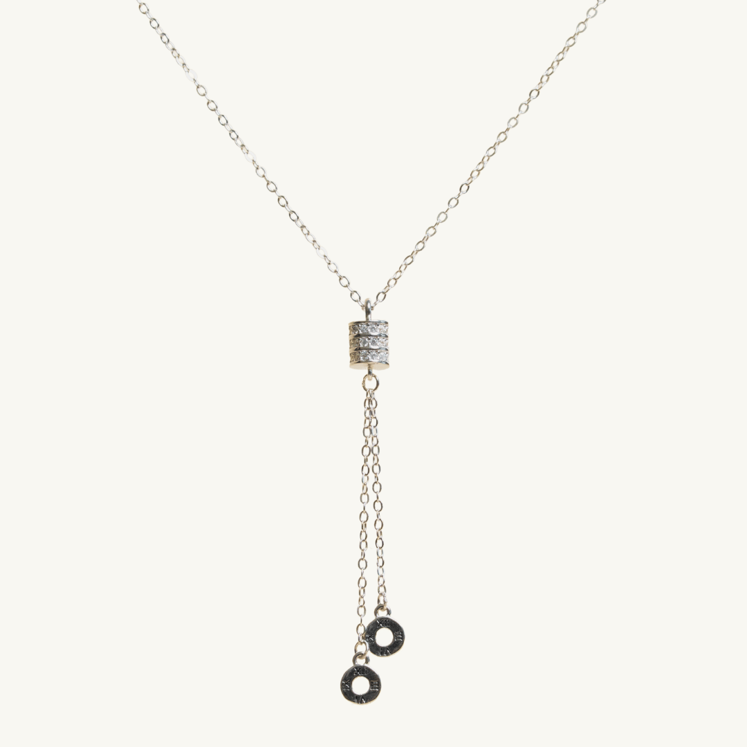Cylindrical Drop Necklace
