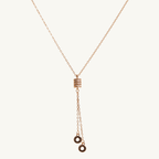 Cylindrical Drop Necklace