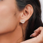 Double Square Earring