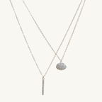 Double Layer minimal  Necklace