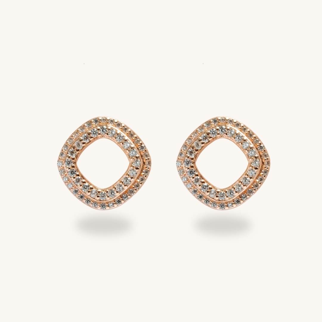 Double Square Earring