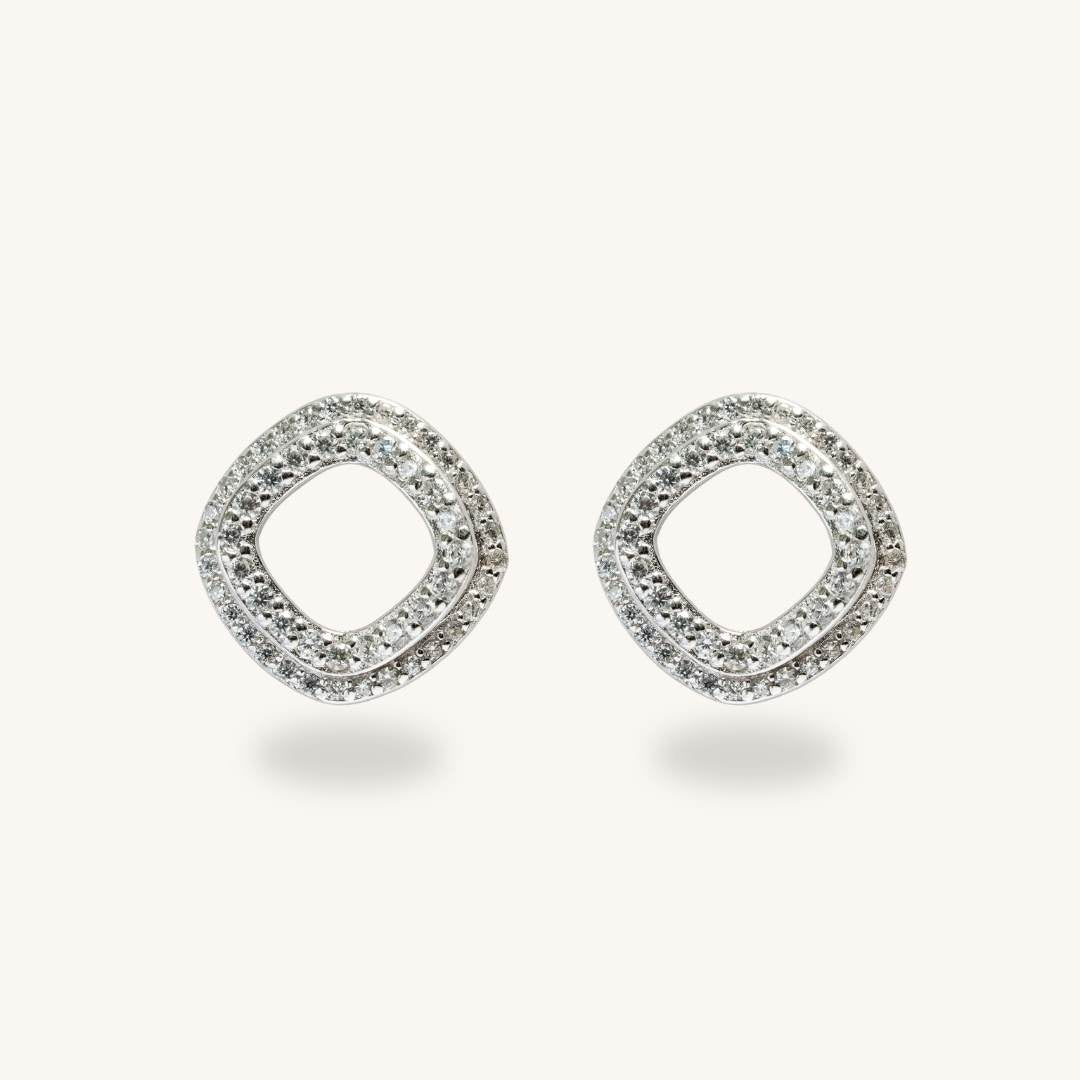 Double Square Earring