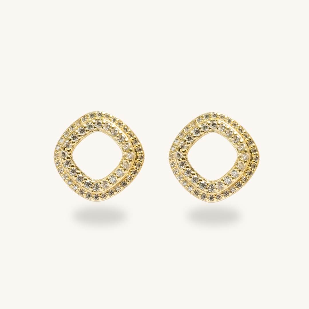 Double Square Earring