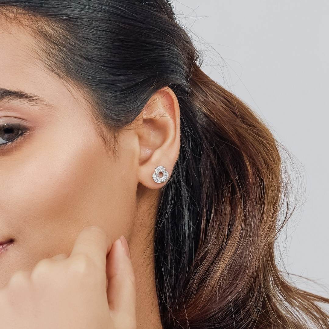 Floral Stud Earring