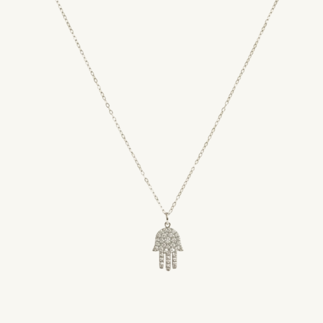 Hamsa Charm Necklace