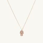 Hamsa Charm Necklace