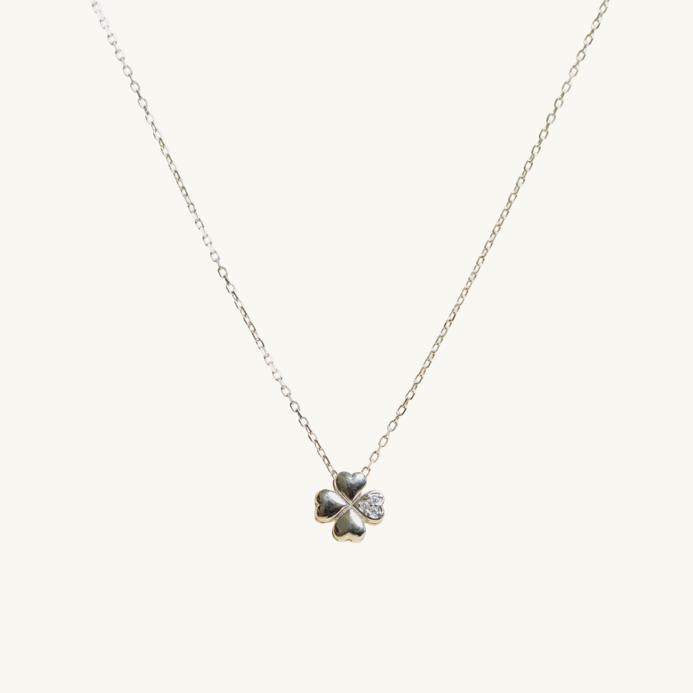 Heart Clover Necklace