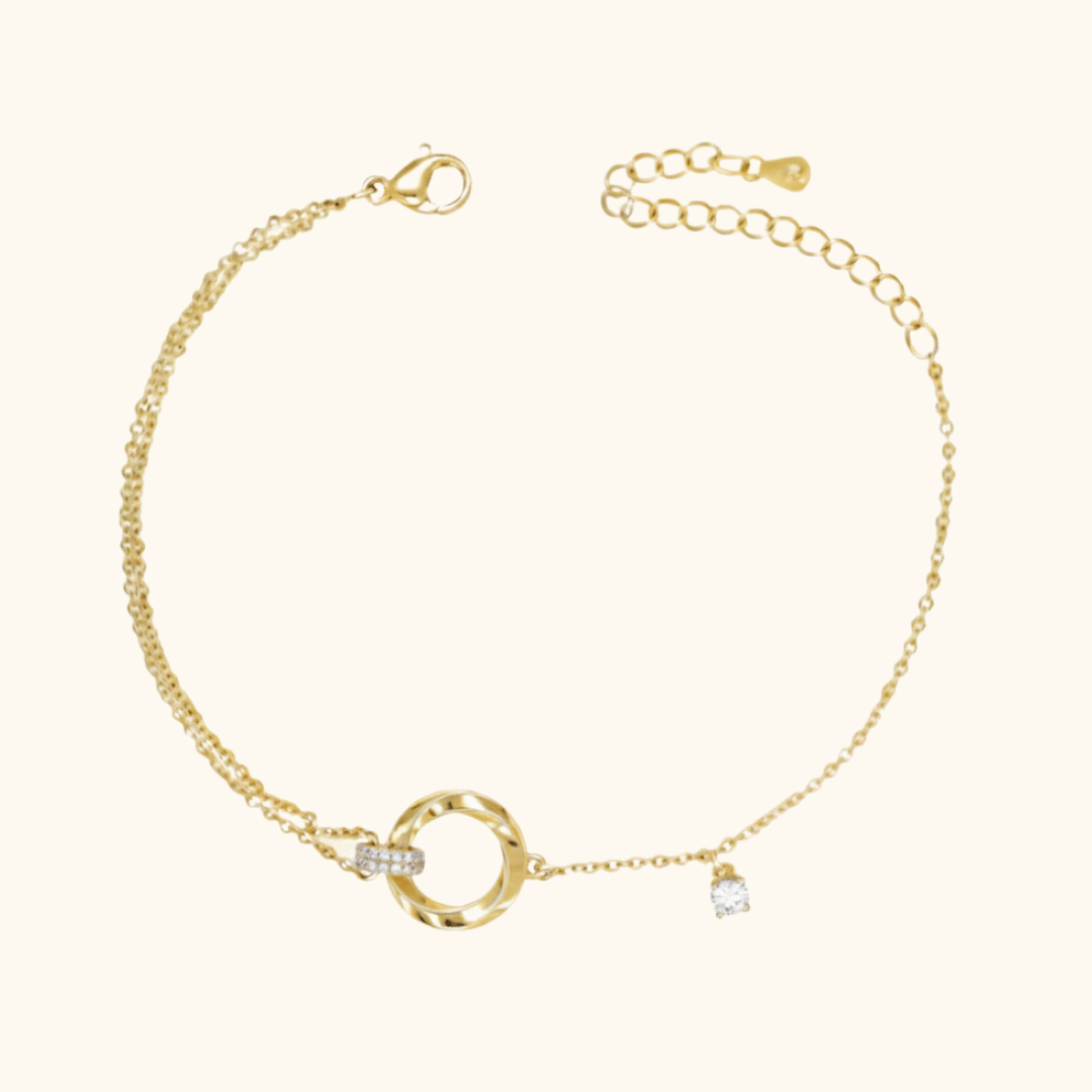 Interlined Knot Bracelet
