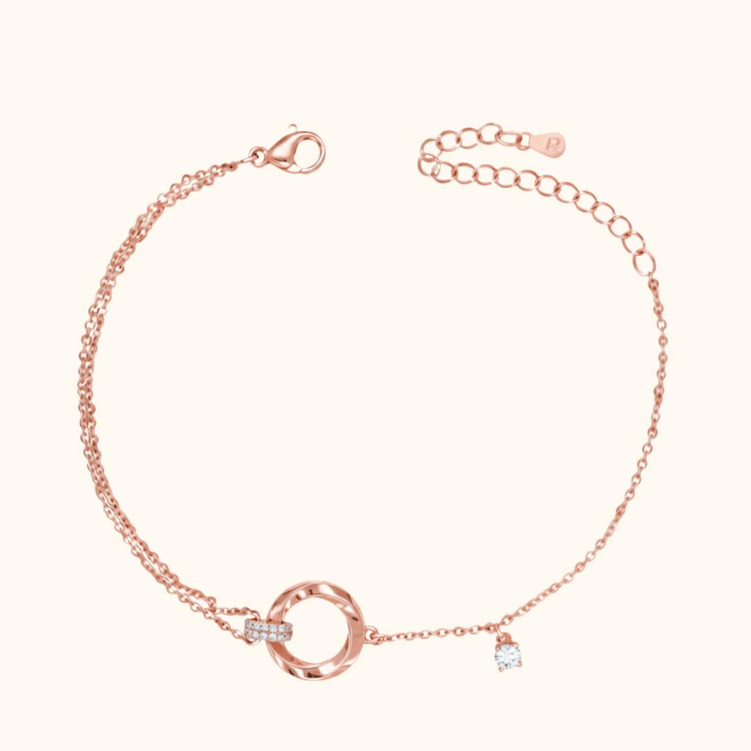 Interlined Knot Bracelet