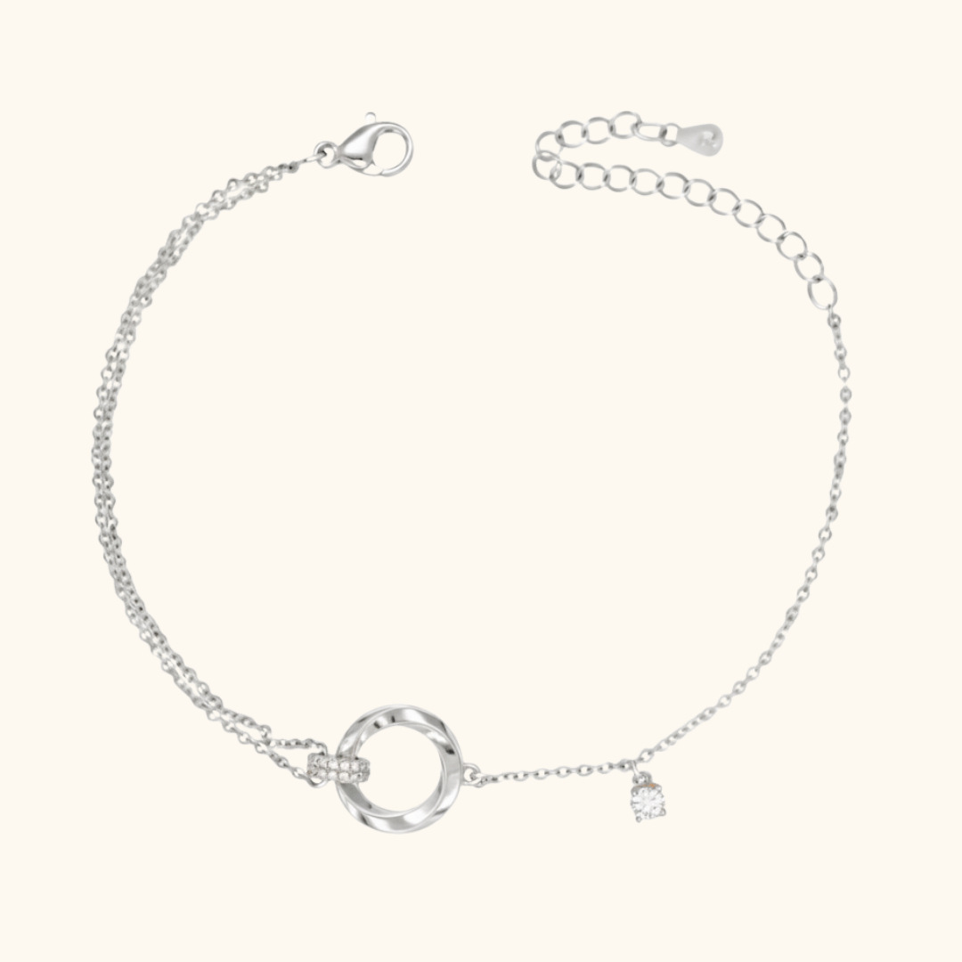 Interlined Knot Bracelet