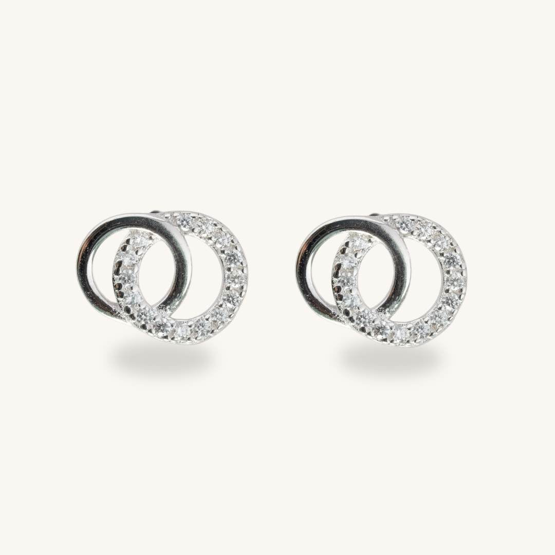 Intertwine Circle Earring