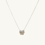 Intertwined Ring Necklace