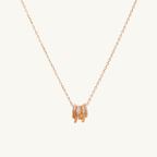 Intertwined Ring Necklace